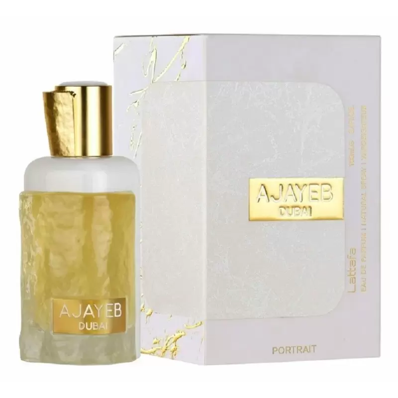 Lattafa Perfume Ajayeb Dubai Portrait Gold Eau de Perfume 100ml